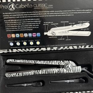 ProCabello Zebra Print Hair Straightener
